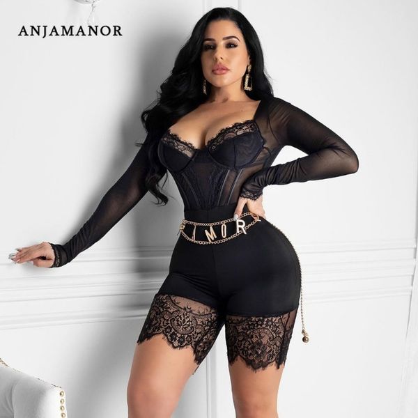 anjamanor fashion rompers womens jumpsuit clubwear lace mesh see through long sleeve bodycon playsuit onesie shorts d36aa23 y200422, Black;white
anjamanor fashion rompers womens jumpsuit clubwear lace mesh see through long sleeve bodycon playsuit onesie shorts d36aa23 y200422, Black;white