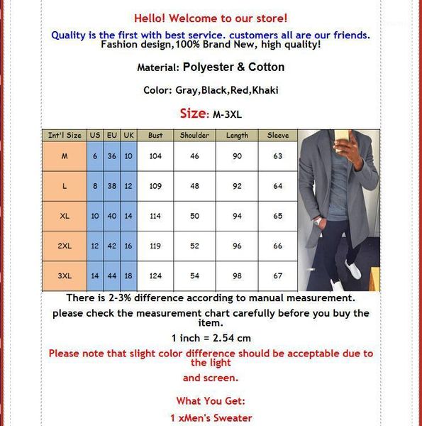 men casual coat 2020 autumn winter thicken woolen trench coat business male solid classic overcoat medium long jackets 1, Black;brown
men casual coat 2020 autumn winter thicken woolen trench coat business male solid classic overcoat medium long jackets 1, Black;brown