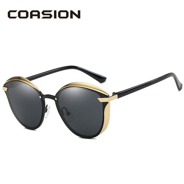 sunglasses coasion brand design retro cat eye women polarized alloy frame+tr90 ladies sun glasses feminino ca1350, White;black
sunglasses coasion brand design retro cat eye women polarized alloy frame+tr90 ladies sun glasses feminino ca1350, White;black