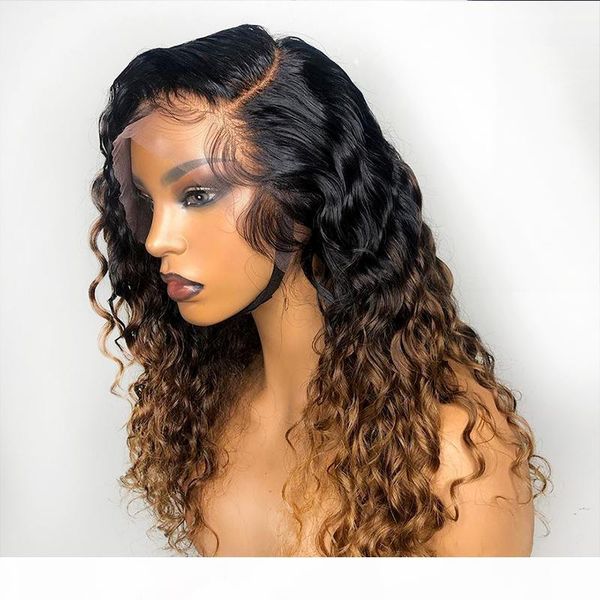 1b 27 ombre human hair wigs with baby hair 13x6 deep part curly brazilian virgin lace front wig pre plucked for black women, Black;brown
1b 27 ombre human hair wigs with baby hair 13x6 deep part curly brazilian virgin lace front wig pre plucked for black women, Black;brown