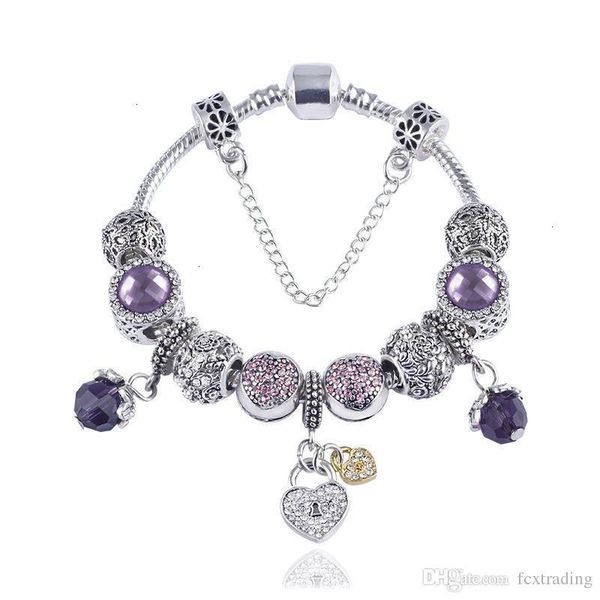 style charm silver new 925 mixed for bracelets women vintga bracelet purple crystal beads diy fashion jewelry f
style charm silver new 925 mixed for bracelets women vintga bracelet purple crystal beads diy fashion jewelry f