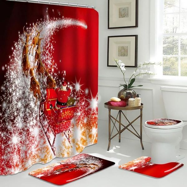 dreamlike glitter christmas santa claus reindeer waterproof 180*180cm shower curtain toilet seat set bathroom decoration1
dreamlike glitter christmas santa claus reindeer waterproof 180*180cm shower curtain toilet seat set bathroom decoration1