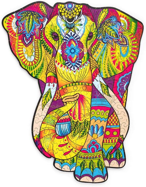 wood trick splendid elephant wooden jigsaw puzzle for adults and kids - animal unique shaped jigsaw puzzle pieces - premium quality
wood trick splendid elephant wooden jigsaw puzzle for adults and kids - animal unique shaped jigsaw puzzle pieces - premium quality
