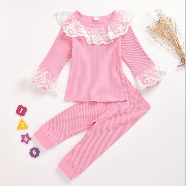 wholesale 2021 spring baby pajamas sets knitting waffee lace collar long sleeves cotton girl wear with pants baby clothes e006, White
wholesale 2021 spring baby pajamas sets knitting waffee lace collar long sleeves cotton girl wear with pants baby clothes e006, White