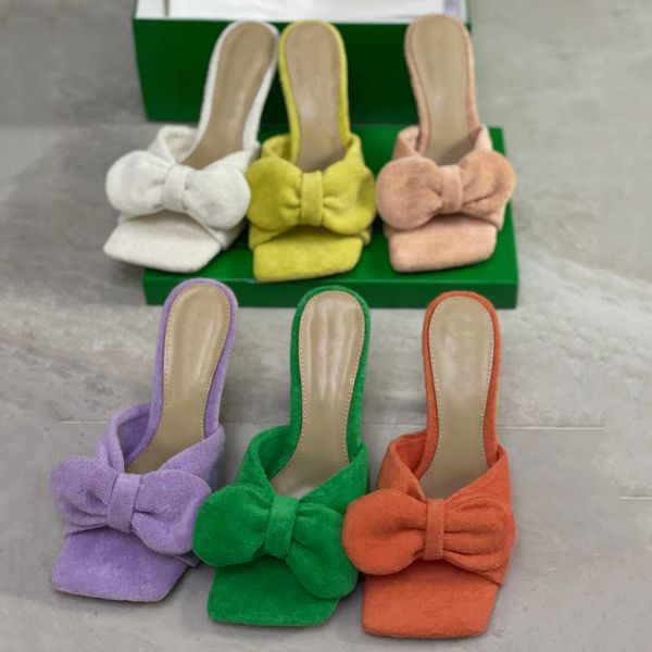 designer bowtie sandals women towel mules stretch unlined slippers white slides soft squared slipper heel height 9 cm summer flip flops no39, Black
designer bowtie sandals women towel mules stretch unlined slippers white slides soft squared slipper heel height 9 cm summer flip flops no39, Black
