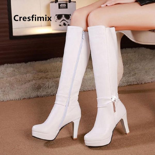 boots cresfimix lady casual white pu leather women leisure black autumn cool street bottes femmes b6016
boots cresfimix lady casual white pu leather women leisure black autumn cool street bottes femmes b6016