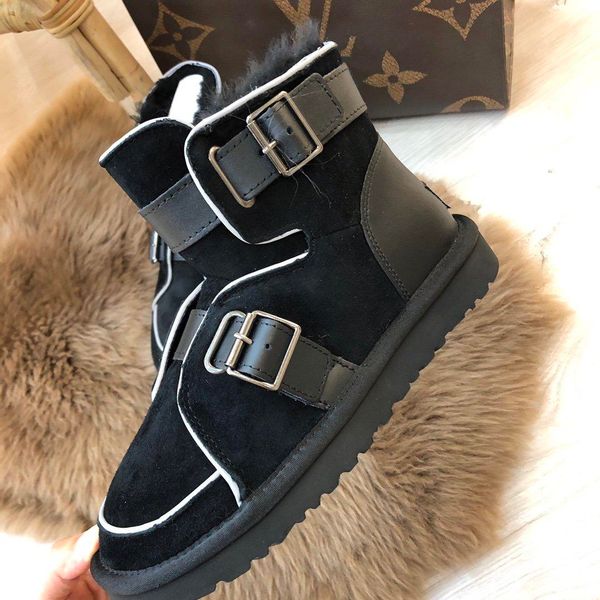 brand reflective motorcycle boot for women with fur lining new style chrismas gift luxury designers martin ankle casual shoe, Black
brand reflective motorcycle boot for women with fur lining new style chrismas gift luxury designers martin ankle casual shoe, Black
