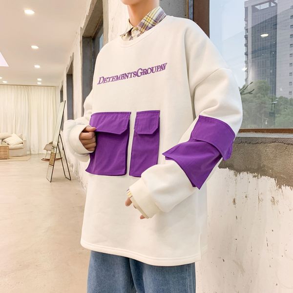 2021 new spring new fashion male hoodies in work done with large embroidered tools loose around the neck white 7sy5, Black
2021 new spring new fashion male hoodies in work done with large embroidered tools loose around the neck white 7sy5, Black