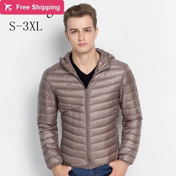 2021 new mens with hood ultra light jacket winter feather for men windbreaker plus down coat elhk, Black
2021 new mens with hood ultra light jacket winter feather for men windbreaker plus down coat elhk, Black