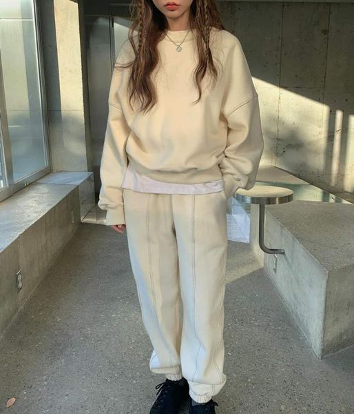 Solid Casual Tracksuit Women Sports 2 Pieces Set Sweatshirts Pullover Hoodies Suit Home Sweatpants Shorts Outfits, Gray
Solid Casual Tracksuit Women Sports 2 Pieces Set Sweatshirts Pullover Hoodies Suit Home Sweatpants Shorts Outfits, Gray