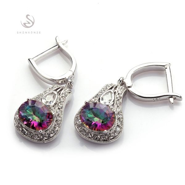 shunxunze time limited discount christmas engagement wedding earrings for women men dropshipping rainbow cubic zirconia rhodium plated r703, Silver
shunxunze time limited discount christmas engagement wedding earrings for women men dropshipping rainbow cubic zirconia rhodium plated r703, Silver