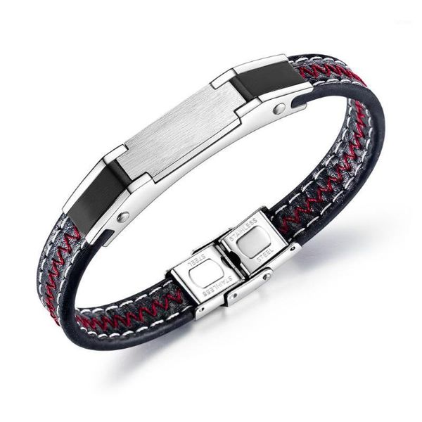 punk black leather bracelet for men stainless steel buckle jewelry accessories rock pulseras de cuero para hombre boyfriend gift1, Golden;silver
punk black leather bracelet for men stainless steel buckle jewelry accessories rock pulseras de cuero para hombre boyfriend gift1, Golden;silver