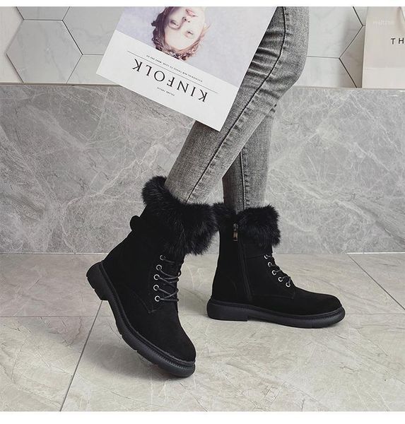 boots shoes woman fur warm plush winter new female shoes casual genuine leather snow boots high, Black
boots shoes woman fur warm plush winter new female shoes casual genuine leather snow boots high, Black