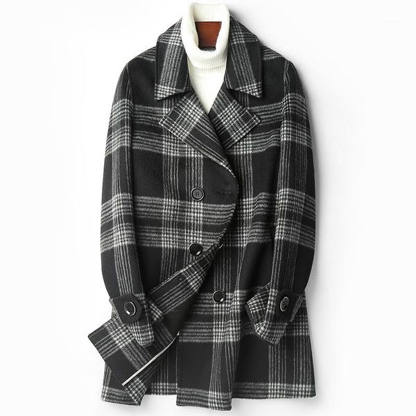 double faced wool coat men autumn winter warm jacket wool plaid overcoats abrigo hombre d-04-1959 mf6371, Black
double faced wool coat men autumn winter warm jacket wool plaid overcoats abrigo hombre d-04-1959 mf6371, Black