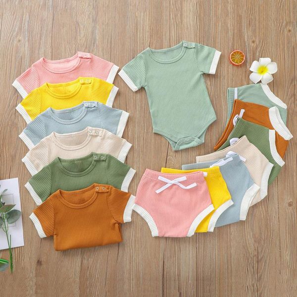 clothing sets summer born baby's casual outfits suit toddler infant girls boys short sleeve romper+shorts 2pcs 2021 baby clothes, White
clothing sets summer born baby's casual outfits suit toddler infant girls boys short sleeve romper+shorts 2pcs 2021 baby clothes, White