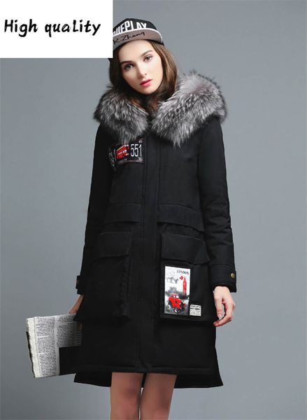 qulity high white duck down jacket real raccoon fur collar hooded winter coat female parka mujer women's jackets, Black
qulity high white duck down jacket real raccoon fur collar hooded winter coat female parka mujer women's jackets, Black