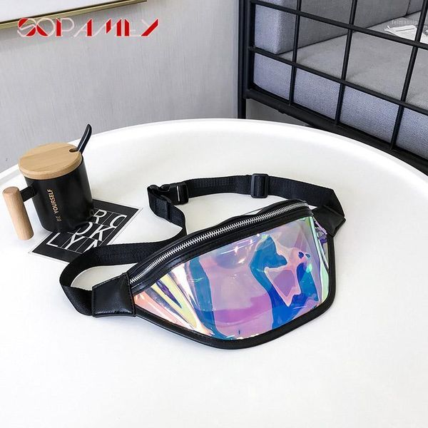 women bag the new korean version of the reflective laser fanny pack personalized fashion chest bags creative mobile phone pack1
women bag the new korean version of the reflective laser fanny pack personalized fashion chest bags creative mobile phone pack1