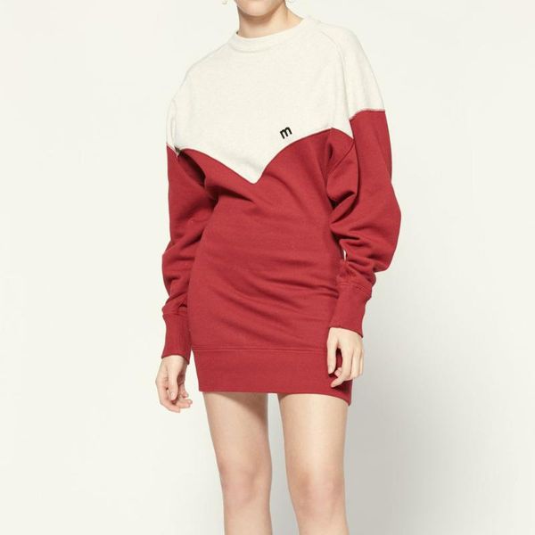 women dress autumn winter new contrast stitching o-neck long sleeve slim lady mini dress, Black;gray
women dress autumn winter new contrast stitching o-neck long sleeve slim lady mini dress, Black;gray