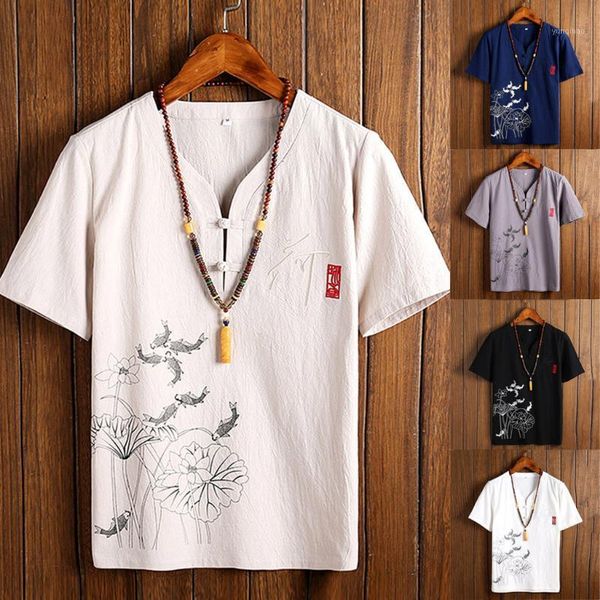 chinese style linen shirts men tide summer autumn printed v neck retro shirts casual short sleeve button blouse1, White;black
chinese style linen shirts men tide summer autumn printed v neck retro shirts casual short sleeve button blouse1, White;black