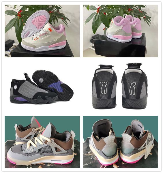 14 3 particle grey black pink men women basketball shoes white 4 sp wmns fuchsia sports shoes with box, White;red
14 3 particle grey black pink men women basketball shoes white 4 sp wmns fuchsia sports shoes with box, White;red