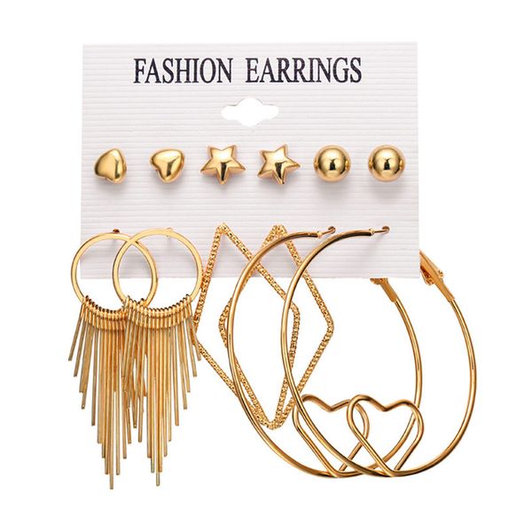tassel heart star bead ladies earrings bohemian geometric long dangle earrings fabric women jewelry gift, Silver
tassel heart star bead ladies earrings bohemian geometric long dangle earrings fabric women jewelry gift, Silver