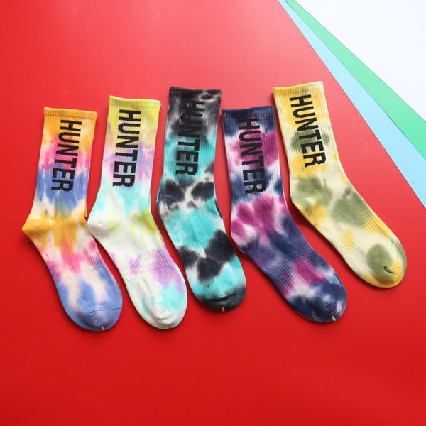 men's socks gradual tie-dye medium bond letter men's sock hiphop street skateboard alphabet cotton women in the stockings, Black
men's socks gradual tie-dye medium bond letter men's sock hiphop street skateboard alphabet cotton women in the stockings, Black