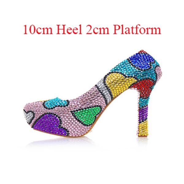 pumps glass female slippers slices wedding hearts high colored heels party shoes ladies bombs plus size 43 pwg6, Black
pumps glass female slippers slices wedding hearts high colored heels party shoes ladies bombs plus size 43 pwg6, Black
