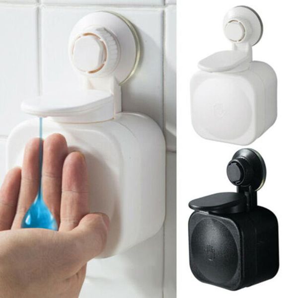 creative black/white wall mounted abs waterproof soap box for bathroom suction cup soap dispenser
creative black/white wall mounted abs waterproof soap box for bathroom suction cup soap dispenser