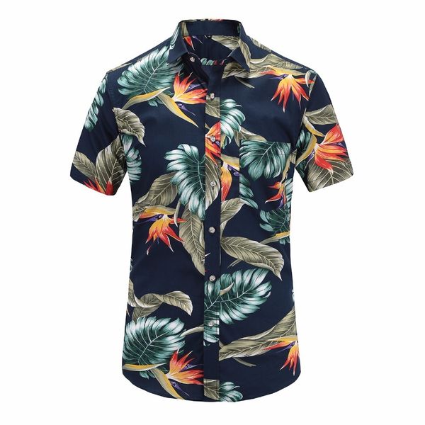 2019 new summer mens short sleeve beach hawaiian shirts cotton casual floral shirts regular plus size 3xl mens clothing fashion t200108, White;black
2019 new summer mens short sleeve beach hawaiian shirts cotton casual floral shirts regular plus size 3xl mens clothing fashion t200108, White;black