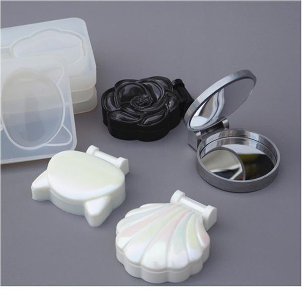 rose flower shell cosmetic mirror sile mould for diy jewelry craft making tools diy makeup mirro uv epoxy res bbyyel, Black
rose flower shell cosmetic mirror sile mould for diy jewelry craft making tools diy makeup mirro uv epoxy res bbyyel, Black