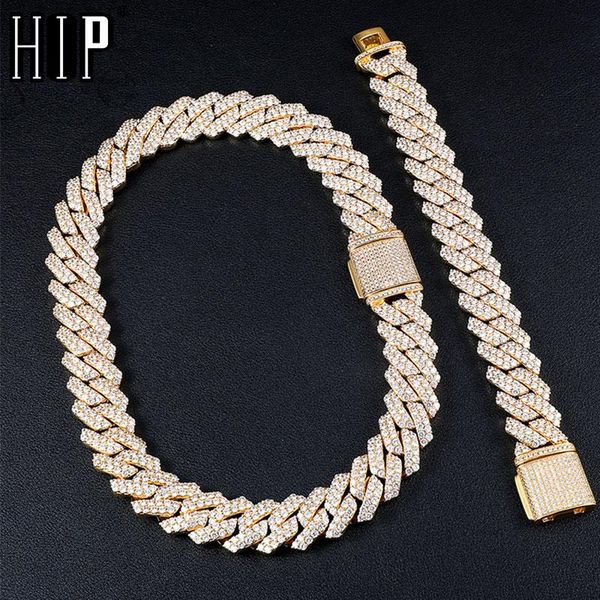 chains hip hop 19mm 2 row heavy cuban prong chain bling iced out box buckle copper setting + cz 2set for men jewelry, Silver
chains hip hop 19mm 2 row heavy cuban prong chain bling iced out box buckle copper setting + cz 2set for men jewelry, Silver