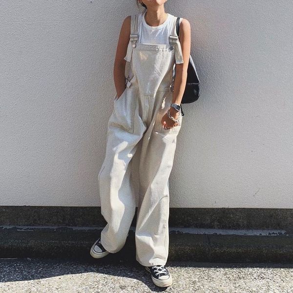 2021 new summer jumpsuits for women oversized overalls rompers suspender wide leg pants korean japan ladies long jumpsuit ceti, Black;white
2021 new summer jumpsuits for women oversized overalls rompers suspender wide leg pants korean japan ladies long jumpsuit ceti, Black;white