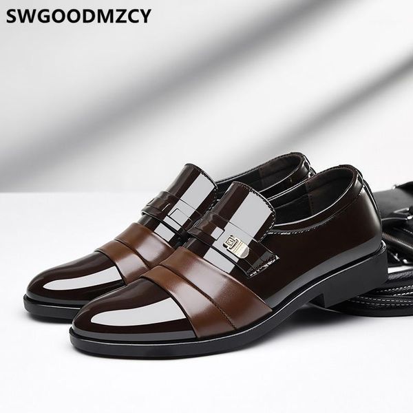 dress shoes office men formal coiffeur patent leather loafers brown italian brand elegant for luxury d1, Black
dress shoes office men formal coiffeur patent leather loafers brown italian brand elegant for luxury d1, Black