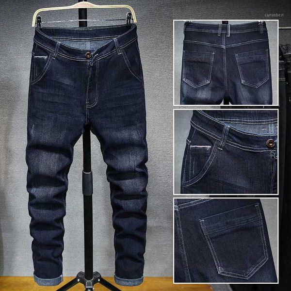 men's jeans 2021 autumn mens classic stretch smart casual denim pants straight long trousers gentleman cowboys size 40 42 44 48,13081, Blue
men's jeans 2021 autumn mens classic stretch smart casual denim pants straight long trousers gentleman cowboys size 40 42 44 48,13081, Blue