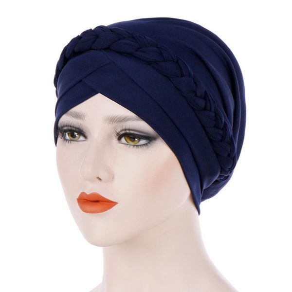 beanie/skull caps women knot elastic wrap cancer chemo hair accessories stretch fashion turban hat muslim braid casual soft cap head scarf, Blue;gray
beanie/skull caps women knot elastic wrap cancer chemo hair accessories stretch fashion turban hat muslim braid casual soft cap head scarf, Blue;gray