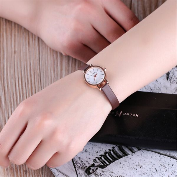 women watches vintage small dial watch sweet leather strap casual womens watches bracelet quartz ladies watch women clock wrist, Slivery;brown
women watches vintage small dial watch sweet leather strap casual womens watches bracelet quartz ladies watch women clock wrist, Slivery;brown