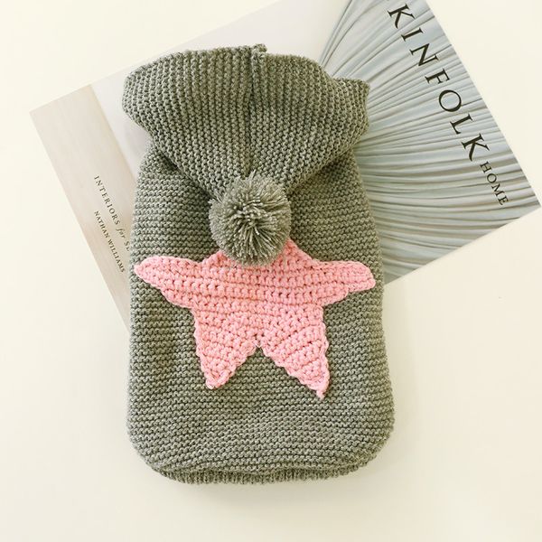 dog cat sweater pet supplies autumn winter solid color outdoors keep warm lovely starfish pattern cats puppy knitting clothes 17cy j2
dog cat sweater pet supplies autumn winter solid color outdoors keep warm lovely starfish pattern cats puppy knitting clothes 17cy j2