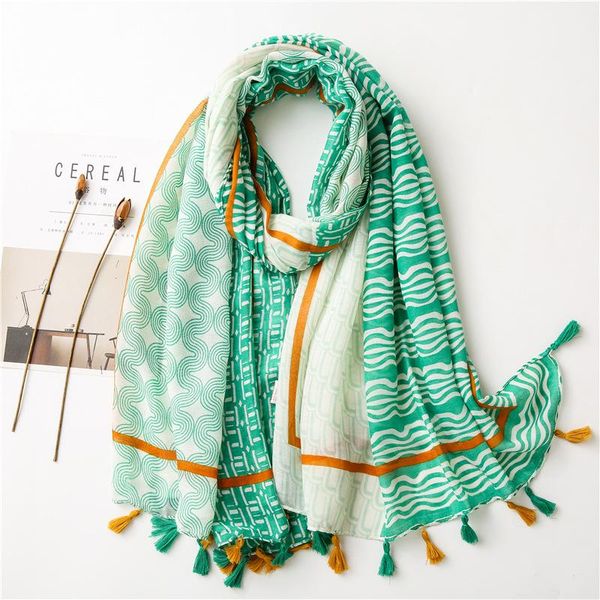 2020 new beautiful geometry print tassel scarf shawls long soft cotton geometric print wrap hijab scarves 5 color ing, Blue;gray
2020 new beautiful geometry print tassel scarf shawls long soft cotton geometric print wrap hijab scarves 5 color ing, Blue;gray