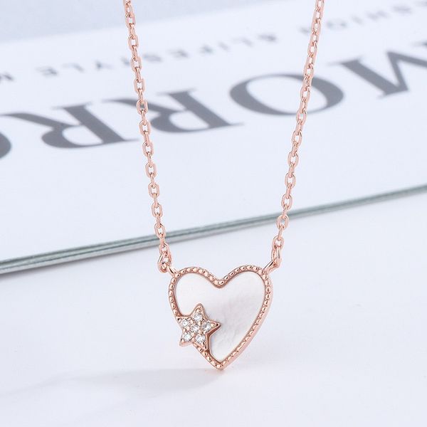 2020925 sterling silver pendant necklace star in love series water shell gems wild temperament diamond clavicle necklace female
2020925 sterling silver pendant necklace star in love series water shell gems wild temperament diamond clavicle necklace female