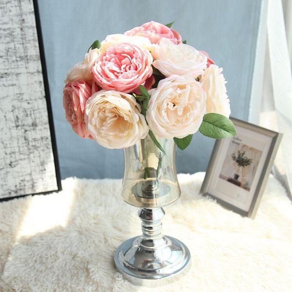 decorative flowers & wreaths artificial flower 5 heads peony bunch fashion wedding home decoration fake diy bridal bouquet party decor
decorative flowers & wreaths artificial flower 5 heads peony bunch fashion wedding home decoration fake diy bridal bouquet party decor