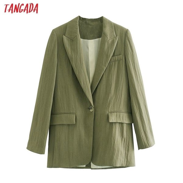 tangada women amygreen cotton blazer female long sleeve elegant jacket ladies oversize casual blazer suits je61 201114, White;black
tangada women amygreen cotton blazer female long sleeve elegant jacket ladies oversize casual blazer suits je61 201114, White;black