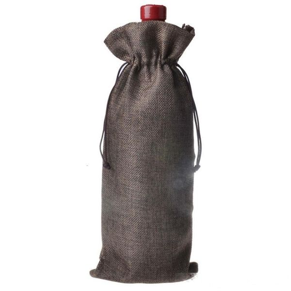 vx09christmas jute 16*36cm burgundy bottle gift wine decorations folding bags festive supplies
vx09christmas jute 16*36cm burgundy bottle gift wine decorations folding bags festive supplies