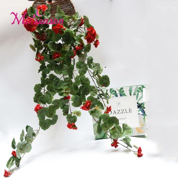 miiseason large simulation begonia flower vine silk leaves rattan vine artificial hanging decorative plants for home wedding
miiseason large simulation begonia flower vine silk leaves rattan vine artificial hanging decorative plants for home wedding