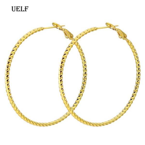 hoop & huggie uelf gold color stainless steel earrings 2021 women small or big party rock gift, two colors wholesale, Golden;silver
hoop & huggie uelf gold color stainless steel earrings 2021 women small or big party rock gift, two colors wholesale, Golden;silver