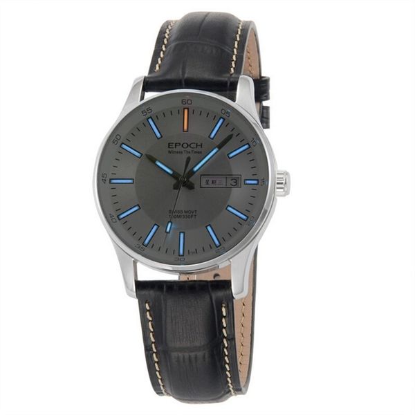 men dress watch,mens wrist watches epoch man t25 tritium luxury wristwatch 100m waterproof quartz relogio luminous switzerland t200409, Slivery;brown
men dress watch,mens wrist watches epoch man t25 tritium luxury wristwatch 100m waterproof quartz relogio luminous switzerland t200409, Slivery;brown