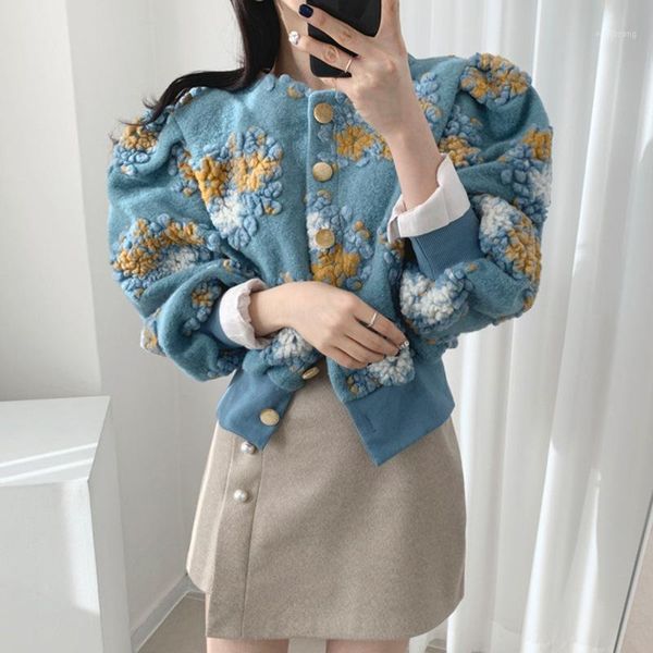 new fashion embroidery cardigan women puff sleeve fluffy knitted coat cashmere sweater autumn winter floral jacket1, Black;brown
new fashion embroidery cardigan women puff sleeve fluffy knitted coat cashmere sweater autumn winter floral jacket1, Black;brown