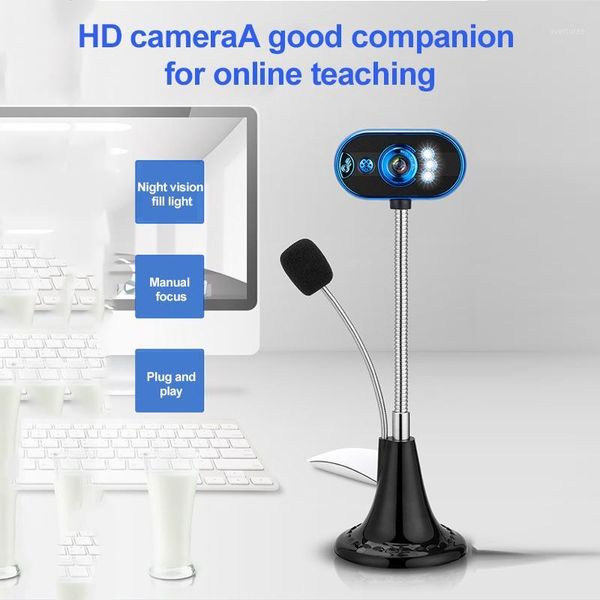webcams usb web camera 1080p rotatable high-definition built-in microphone 4 led light for computer pc laponline teach1
webcams usb web camera 1080p rotatable high-definition built-in microphone 4 led light for computer pc laponline teach1