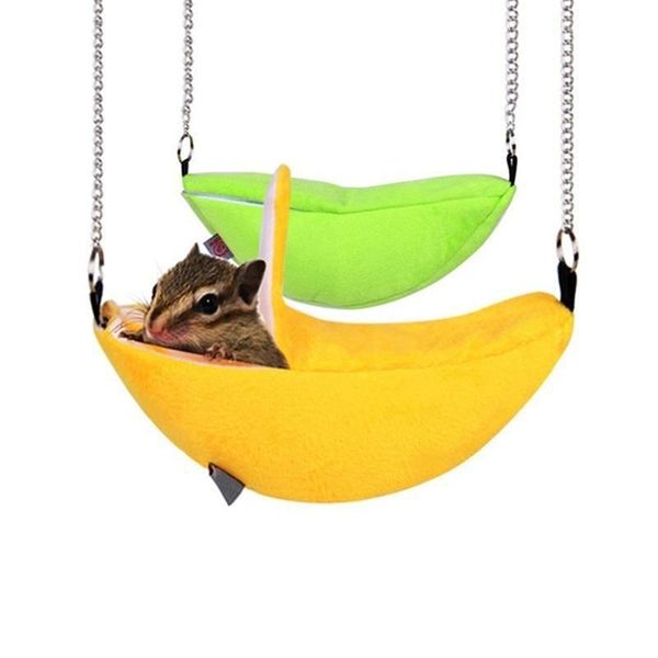 hamster cotton nest banana shape house hammock bunk bed house toys cage for sugar glider hamster small animal bird pet supplies 
hamster cotton nest banana shape house hammock bunk bed house toys cage for sugar glider hamster small animal bird pet supplies