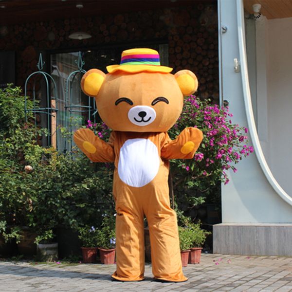 mascot costumes smart cute bear mascot costume janpan rilakkuma mascot halloween party dress for christmas costumes carnival, Red;yellow
mascot costumes smart cute bear mascot costume janpan rilakkuma mascot halloween party dress for christmas costumes carnival, Red;yellow