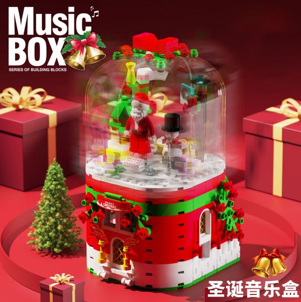 gifts box music revolving building block toys boys girls girlfriends primary school students
gifts box music revolving building block toys boys girls girlfriends primary school students